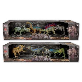 Obrázek z Dino pohyblivý set 4 ks v krabičce 62x16cm 